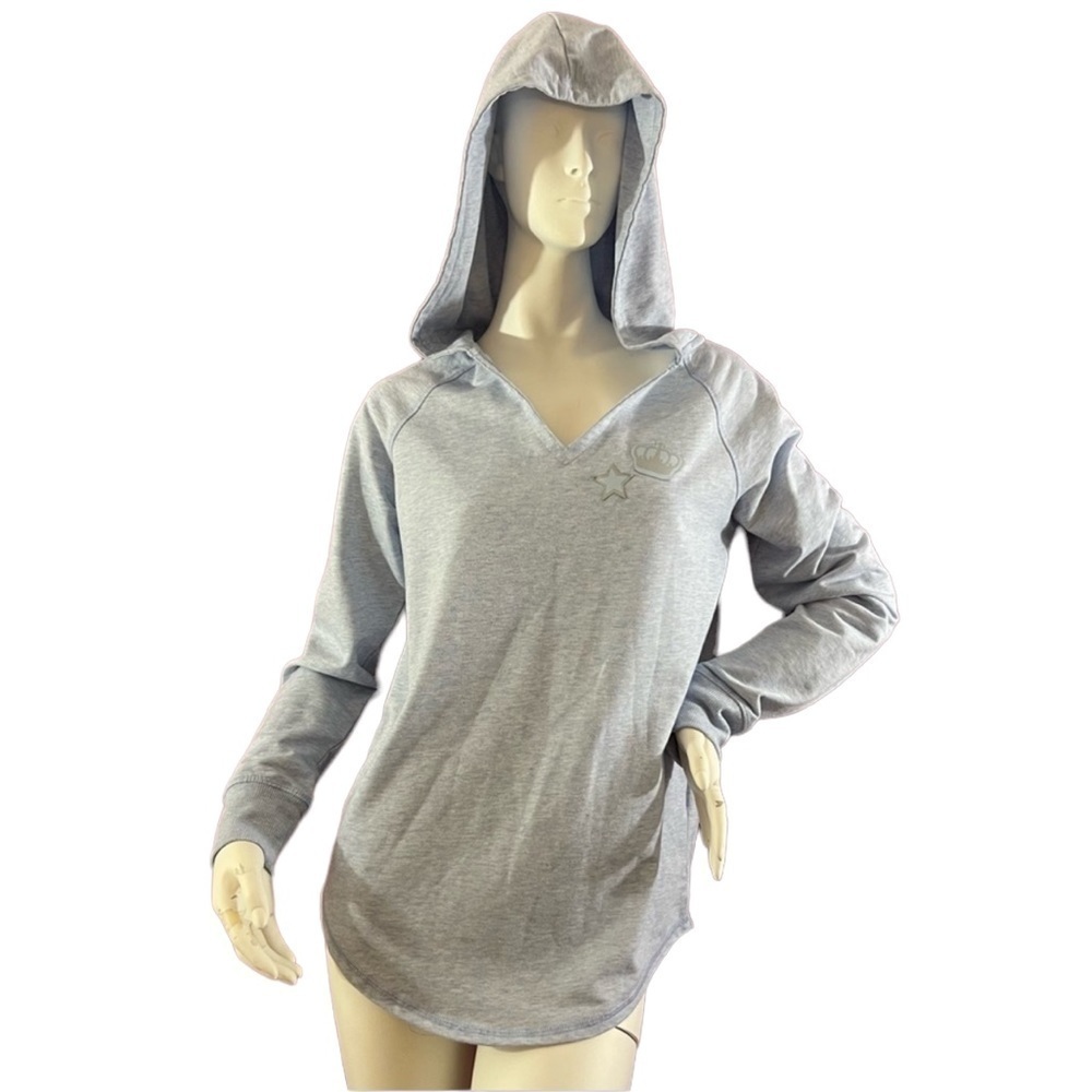Janina Star Crown Hoodie Pastel Blue